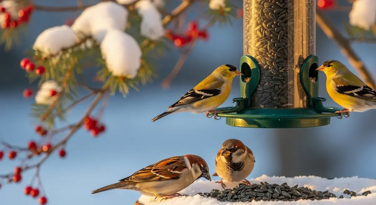 How to attract birds to your garden in the winter?